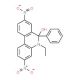 5-Ethyl-5,6-dihydro-3,8-dinitro-6-phenyl-6-phenanthridinol (CAS 302911-79-1) - chemical structure image