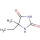 5-Ethyl-5-methylhydantoin (CAS 16820-12-5) - chemical structure image