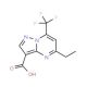 5-Ethyl-7-trifluoromethyl-pyrazolo[1,5-a]-pyrimidine-3-carboxylic acid - chemical structure image