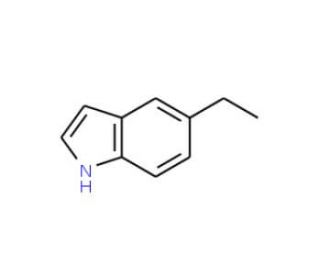 5-Ethylindole (CAS 68742-28-9) - chemical structure image