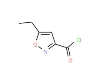 5-Ethylisoxazole-3-carbonyl chloride - chemical structure image