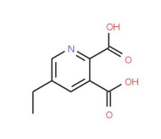 5-Ethylpyridine-2,3-dicarboxylic acid (CAS 102268-15-5) - chemical structure image