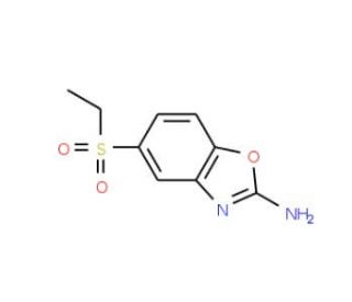 5-(ethylsulfonyl)-1,3-benzoxazol-2-amine - chemical structure image