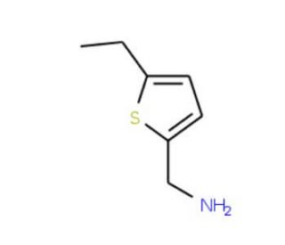 (5-ethylthien-2-yl)methylamine - chemical structure image