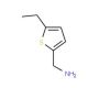 (5-ethylthien-2-yl)methylamine - chemical structure image