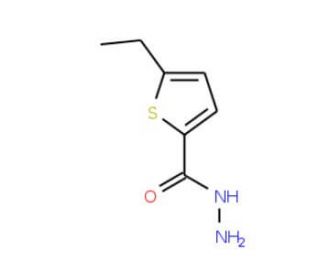 5-Ethylthiophene-2-carbohydrazide (CAS 676348-42-8) - chemical structure image