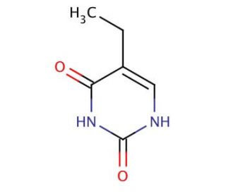 5-Ethyluracil (CAS 4212-49-1) - chemical structure image