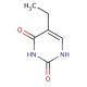 5-Ethyluracil (CAS 4212-49-1) - chemical structure image