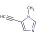 5-Ethynyl-1-methyl-1H-imidazole (CAS 71759-92-7) - chemical structure image