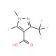 5-Fluoro-1-methyl-3-trifluoromethyl-1H-pyrazole-4-carboxylic acid - chemical structure image