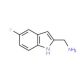 [(5-Fluoro-1H-indol-2-yl)methyl]amine (CAS 883531-07-5) - chemical structure image