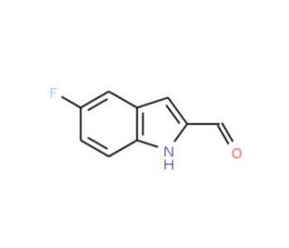 5-Fluoro-1H-indole-2-carbaldehyde - chemical structure image