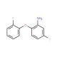 5-Fluoro-2-(2-fluorophenoxy)aniline - chemical structure image