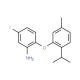 5-Fluoro-2-(2-isopropyl-5-methylphenoxy)aniline - chemical structure image