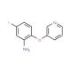 5-Fluoro-2-(3-pyridinyloxy)aniline - chemical structure image