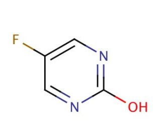 5-Fluoro-2-hydroxypyrimidine (CAS 2022-78-8) - chemical structure image