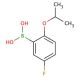 5-Fluoro-2-isopropoxyphenylboronic acid (CAS 480438-63-9) - chemical structure image