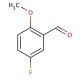 5-Fluoro-2-methoxybenzaldehyde (CAS 19415-51-1) - chemical structure image