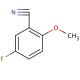 5-Fluoro-2-methoxybenzonitrile (CAS 189628-38-4) - chemical structure image