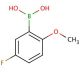 5-Fluoro-2-methoxyphenylboronic acid (CAS 179897-94-0) - chemical structure image