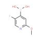 5-Fluoro-2-methoxypyridine-4-boronic acid (CAS 1043869-98-2) - chemical structure image