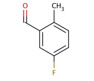 5-Fluoro-2-methylbenzaldehyde (CAS 22062-53-9) - chemical structure image