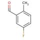 5-Fluoro-2-methylbenzaldehyde (CAS 22062-53-9) - chemical structure image