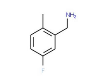 5-Fluoro-2-methylbenzylamine (CAS 261951-69-3) - chemical structure image