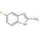 5-Fluoro-2-methylindole (CAS 399-72-4) - chemical structure image