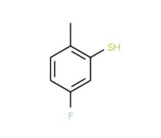 5-Fluoro-2-methylthiophenol (CAS 845823-03-2) - chemical structure image