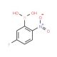 5-Fluoro-2-nitrobenzeneboronic acid - chemical structure image