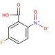 5-Fluoro-2-nitrobenzoic acid (CAS 320-98-9) - chemical structure image