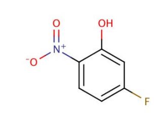 5-Fluoro-2-nitrophenol (CAS 446-36-6) - chemical structure image