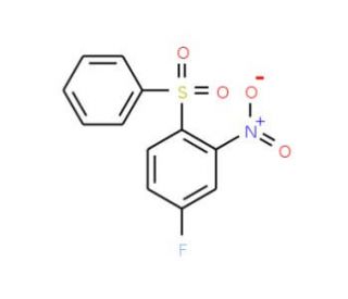 5-Fluoro-2-phenylsulfonylnitrobenzene - chemical structure image