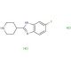 5-fluoro-2-piperidin-4-yl-1H-benzimidazole dihydrochloride - chemical structure image