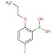 5-Fluoro-2-propoxyphenylboronic acid (CAS 480438-73-1) - chemical structure image