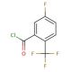 5-Fluoro-2-(trifluoromethyl)benzoyl chloride (CAS 216144-70-6) - chemical structure image