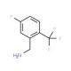 5-Fluoro-2-(trifluoromethyl)benzylamine (CAS 231291-14-8) - chemical structure image