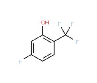 5-Fluoro-2-(trifluoromethyl)phenol (CAS 243459-91-8) - chemical structure image
