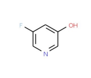 5-Fluoro-3-hydroxypyridine (CAS 209328-55-2) - chemical structure image