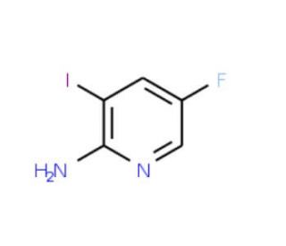 5-Fluoro-3-iodo-pyridin-2-ylamine (CAS 823218-51-5) - chemical structure image