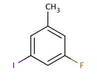 5-Fluoro-3-iodotoluene (CAS 491862-84-1) - chemical structure image