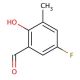 5-Fluoro-3-methylsalicylaldehyde (CAS 704884-74-2) - chemical structure image