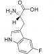 5-Fluoro-L-tryptophan monohydrate (CAS 16626-02-1) - chemical structure image