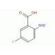 5-Fluoroanthranilic Acid (CAS 446-08-2) - chemical structure image
