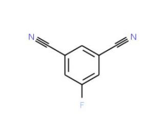 5-Fluorobenzene-1,3-dicarbonitrile (CAS 453565-55-4) - chemical structure image