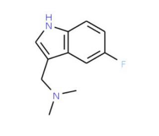 5-Fluorogramine (CAS 343-90-8) - chemical structure image