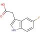 5-Fluoroindole-3-acetic acid (CAS 443-73-2) - chemical structure image