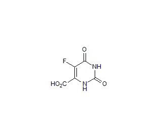 5-Fluoroorotic acid (CAS 703-95-7) - chemical structure image
