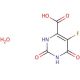 5-Fluoroorotic acid monohydrate (CAS 220141-70-8) - chemical structure image